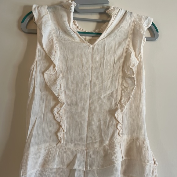Airy sleeveless blouse XS - Picture 3 of 5